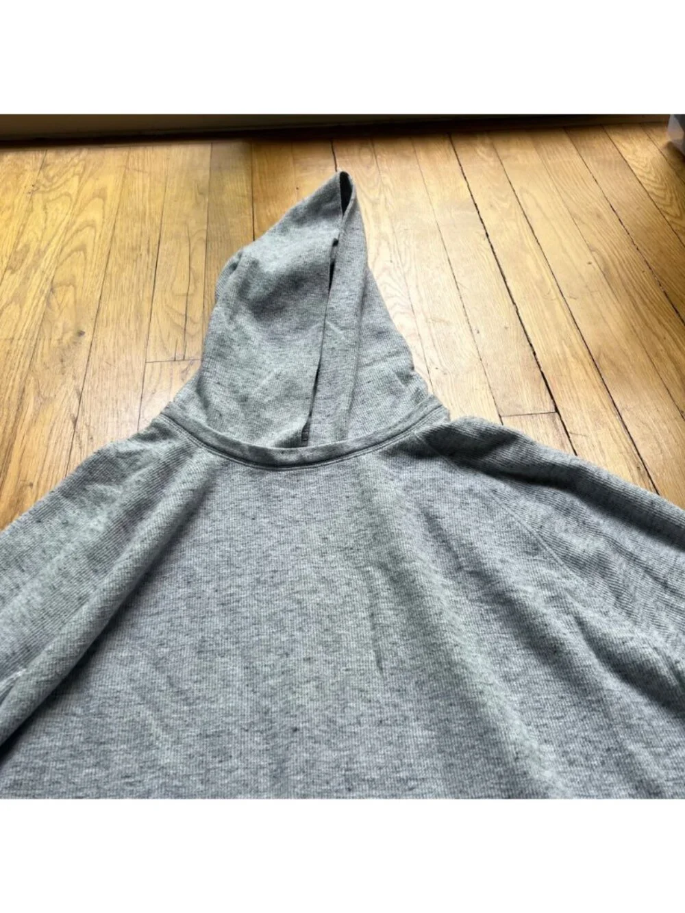 Banana Republic Mens Size XXL Gray Hooded Long Sleeve Pullover Hoodie Sweatshirt